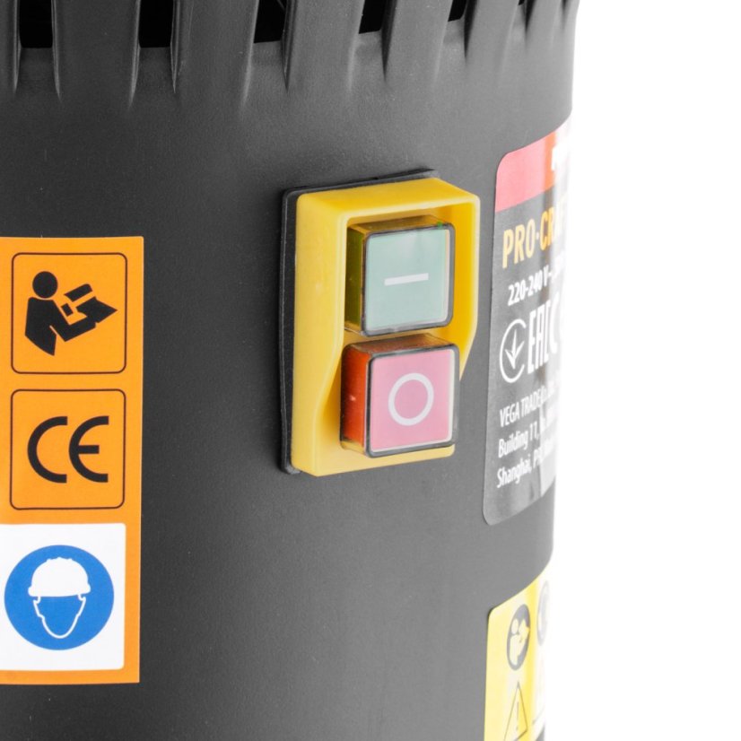 Procraft PCM3400 elektrický šrotovník na obilí  1000 W zásobník 6,5l bez nádoby