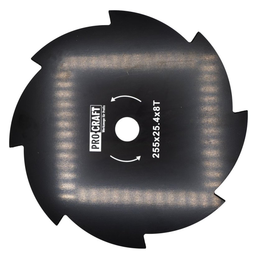Procraft H-8T nůž kotouč do křovinořezu 255x25.4mm 8Z