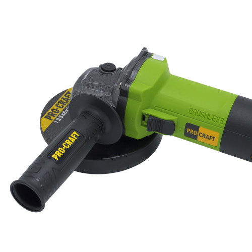 Procraft PW1550 bruska úhlová bezuhlíková 125mm 850W