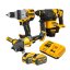 DeWALT DCK319X2T aku sada nářadí DCD1007+DCH333+DCG418 FLEXVOLT 54V 2x9Ah