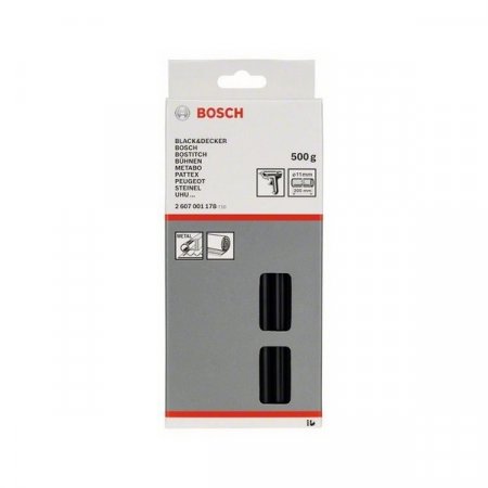 Bosch 2607001178 tavné lepidlo 11 x 200 mm, 500 g (černé)