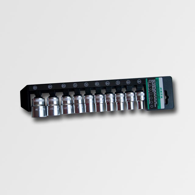 HONITON H2300 Sada hlavic 3/8" 10díl v plastovém držáku Honidriver HONITON H2300 Sada hlavic 3/8" 10díl v plastovém držáku Honidriver