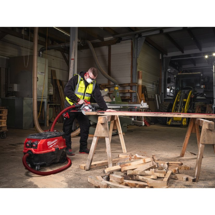 Milwaukee M18 FCS66GR3-0 aku kotoučová pila GEN3 kompatibilní s vodicí lištou 4933493491