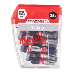 Milwaukee TX30x25 mm šroubovací bit Shockwave 25ks 4932430886