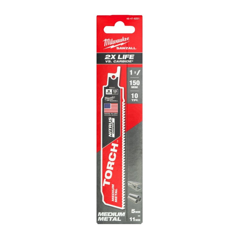 Milwaukee 150x10T plátek do ocasky TORCH NITRUS 1 ks 48476251