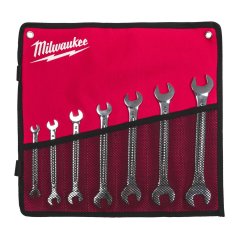 Milwaukee sada oboustranných otevřených klíčů 6-19mm 7 ks 4932492713