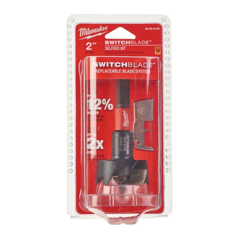 Milwaukee Samořezné vrtáky  SWITCHBLADE™ Selfeed Bit 38 mm 4932479498