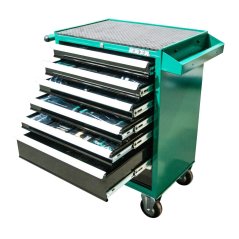 HONITON HA250-102 Montážní vozík na nářadí kovový HA102 + vybavení 231 dílů 677x459x1000 mm