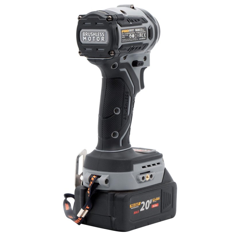 Procraft industrial ID20Abb aku rázový utahovák 20 V 1/4" 180 Nm bez aku