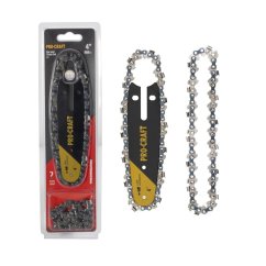 Procraft S4 sada pilových řetězů a lišty (2 řetězy a 1 lišta)100 mm 1,1 3/4 28 čl. PKA16, PKA24