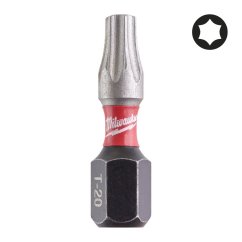 Milwaukee šroubovací bity TX20x25mm Shockwave 25ks 4932430875