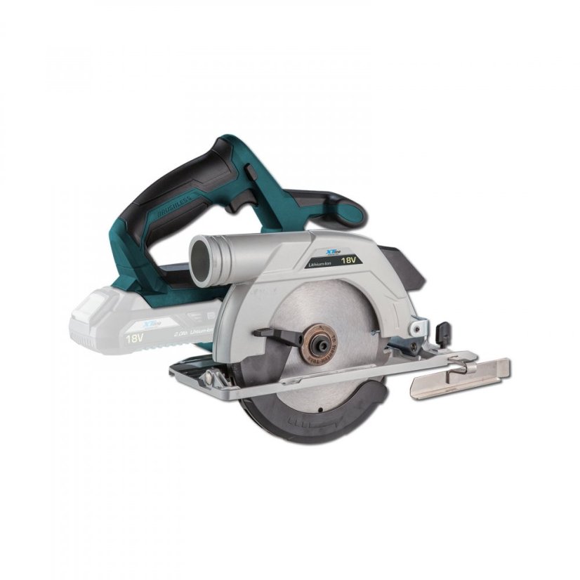 XTline XT102845 aku kotoučová pila 165mm bezuhlíková 18V