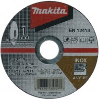 Makita B-12217 řezný kotouč 115x1x22 nerez