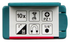 Makita E-25993 torzní bit PZ1 Impact Premier (E-form) 50mm 10 ks