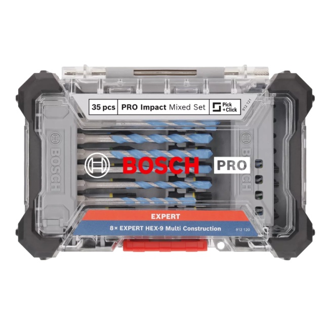 Bosch 35 dílná sada šroubovacích bitů a vrtáků PRO Impact Mixed 2608521U82