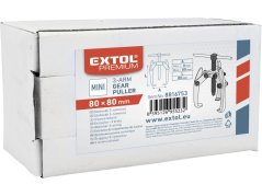 EXTOL PREMIUM 8816753 stahovák tříramenný, kovaný - mini, rozpětí 80mm, hloubka 80mm