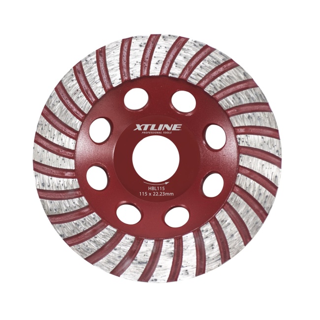 XTline HBL125 kotouč diamantový  brusný 125x22,2mm