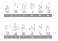 Makita D-57065 sada frézek