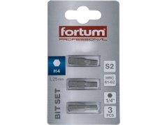 FORTUM 4741505 hrot imbus sada 3ks, H 4x25mm, S2