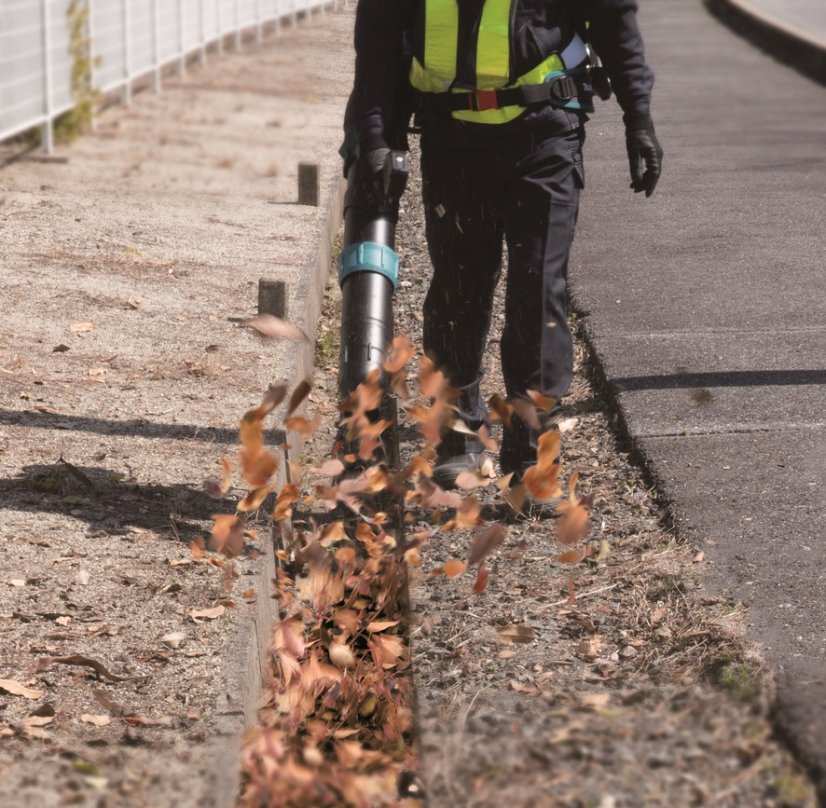 Makita UB004CZ aku zádový ofukovač Li-ion, EXTERNÍ ZDROJ bez aku Z