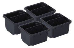 Makita T-92271 sada hlubokých zásobníků s přepážkami, 4 ks