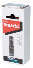 Makita E-16433 klíč nástrčný prodloužený 1/2", čtyřhran, IMPACT BLACK, 12mm