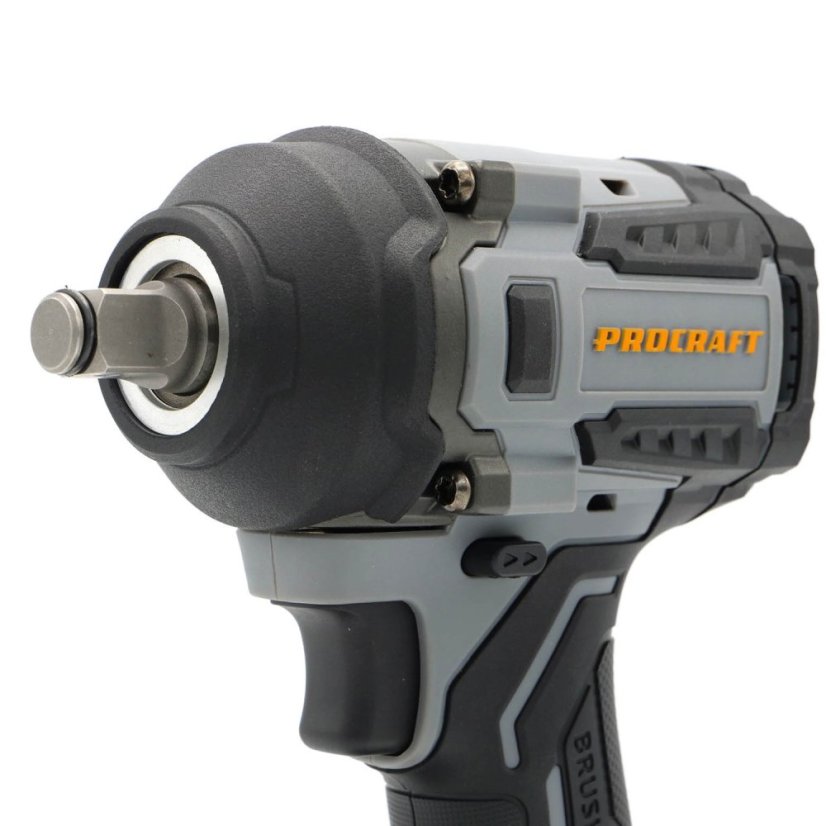 Procraft Industrial IW550Abb aku rázový utahovák 1/2" 550 Nm 20 V (bez baterie a nabíječky)
