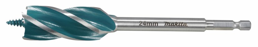 Makita E-26680 vrták do dřeva 24x165mm čtyřbřitý šestihran 1/4"