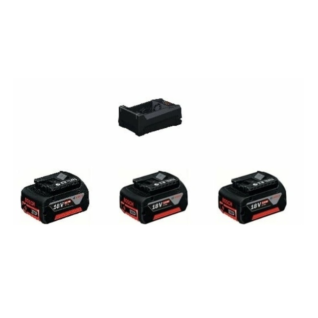 Bosch aku sada nářadí 18 V GSB 18V-65 + GWS 18V-11 + GBH 18V-22  3x5Ah 0615A500AH