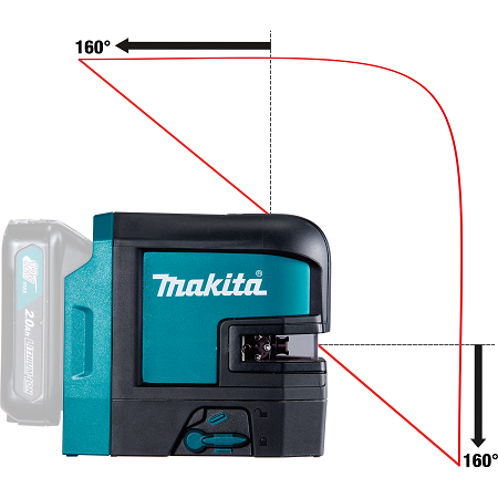 Makita SK105DZ aku křížový laser 12 V CXT bez aku Z