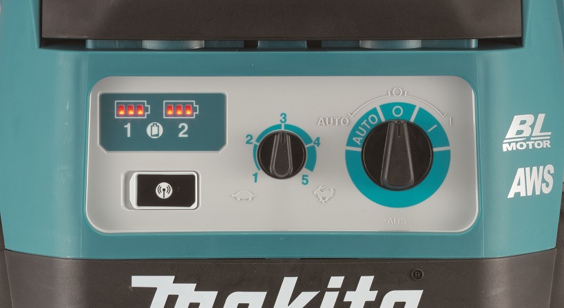 Makita DVC157LZX3 aku vysavač s AWS Li-ion LXT 2x18V, bez aku