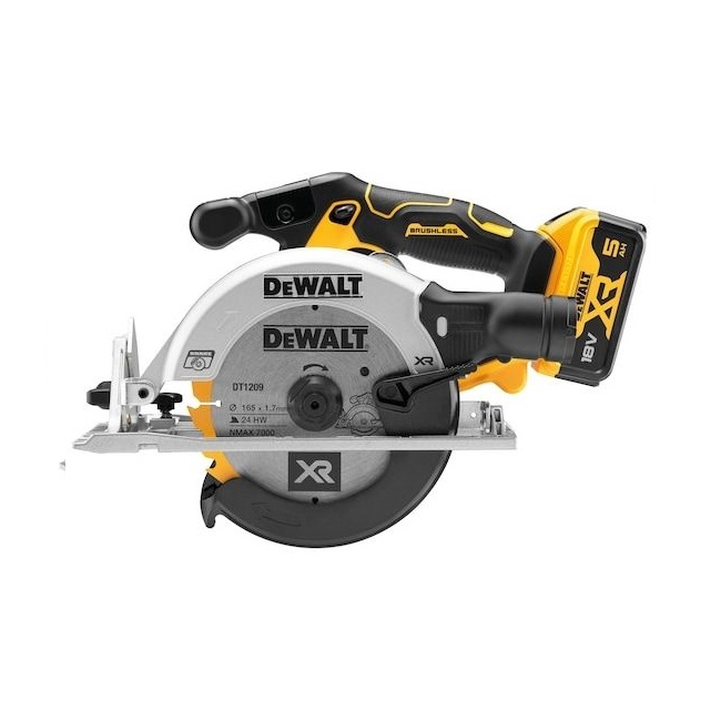 DeWalt DCS572P2 aku kotoučová pila 18 V XR 2x5Ah