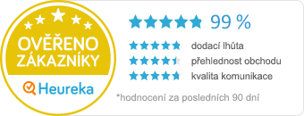 Máme zlatý certifikát Ověřeno zákazníky !