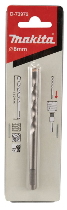 Makita D-73972 vrták středící 8x110mm do zdiva SDS-Plus