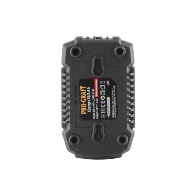 Procraft 20/2.4A nabíječka pro 20 V Li-ion baterie