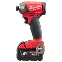 Milwaukee M18 FQID-502X aku hydraulický rázový utahovák 1/4" Hex 2x5Ah 4933451790