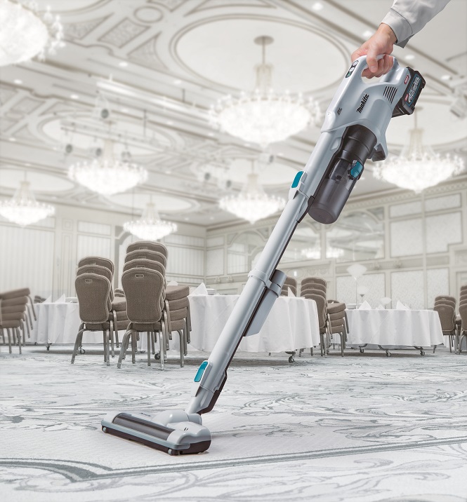Makita CL004GZ aku vysavač s cyklónovou filtrací a el. kartáčem Li-ion XGT 40V,bez aku Z