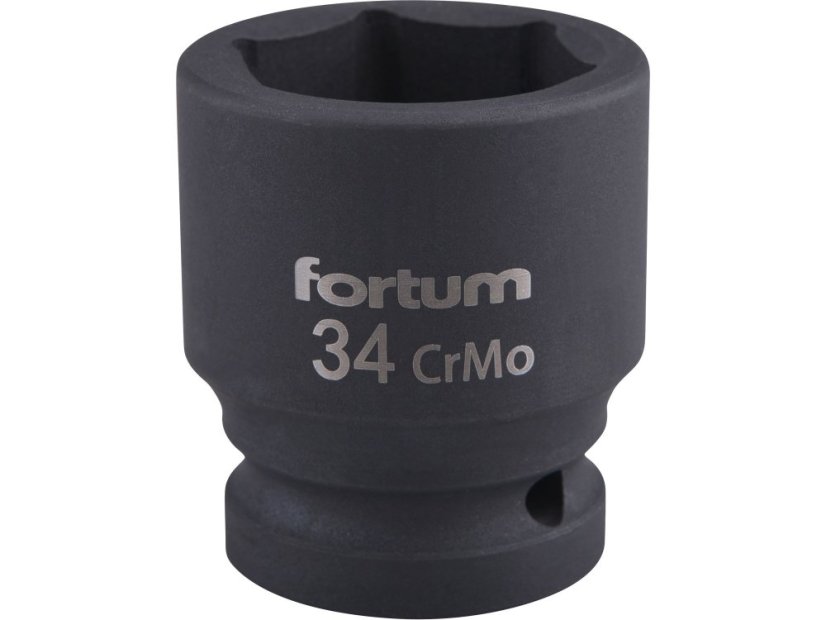FORTUM 4703034 hlavice nástrčná rázová 3/4", 34mm, L 57mm FORTUM 4703034 hlavice nástrčná rázová 3/4", 34mm, L 57mm