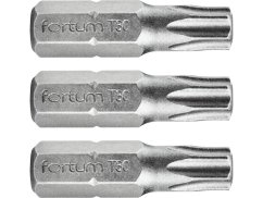 FORTUM 4741430 hrot TORX, sada 3ks, T 30x25mm, S2