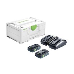 Festool 577109 napájecí sada SYS 18V 2x4,0/TCL 6 DUO