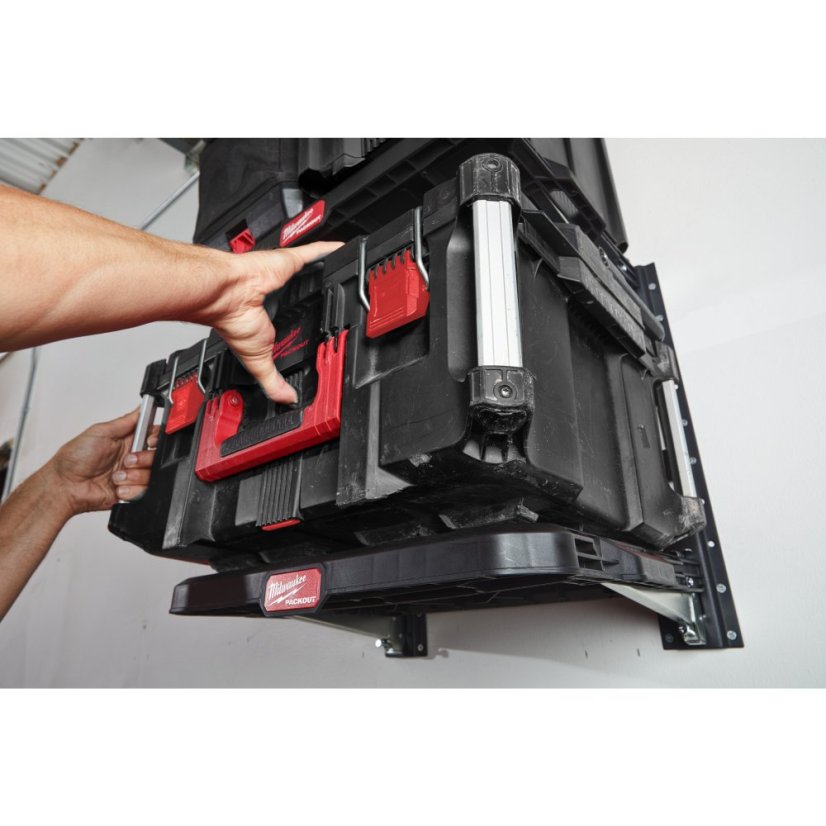 Milwaukee PACKOUT™ Sada regálového systému 2x police+2x nosník 4932472127