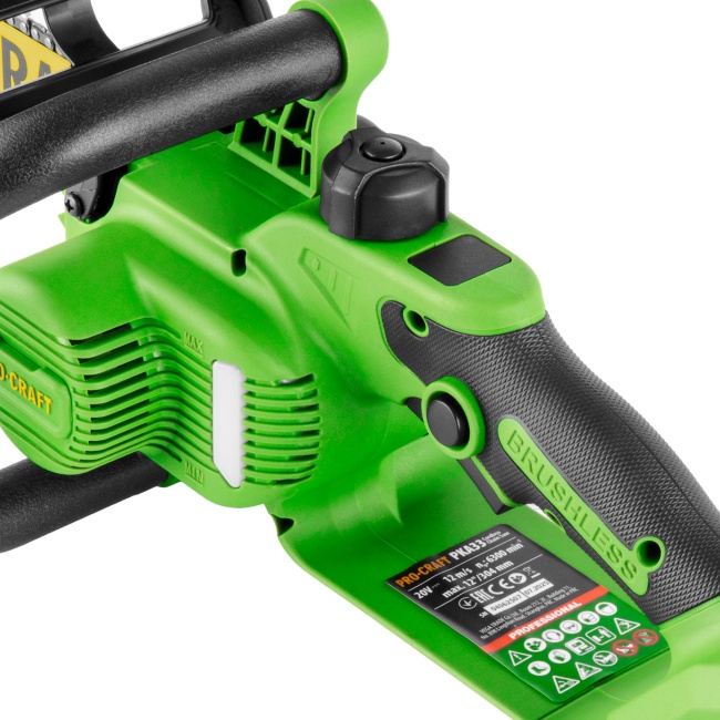 Procraft PKA33-1B aku řetězová pila 300mm 20 V 1x 4Ah