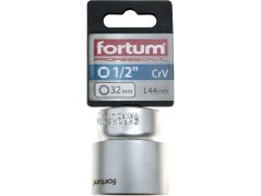 FORTUM 4700432 hlavice nástrčná 1/2", 32mm, L 44mm