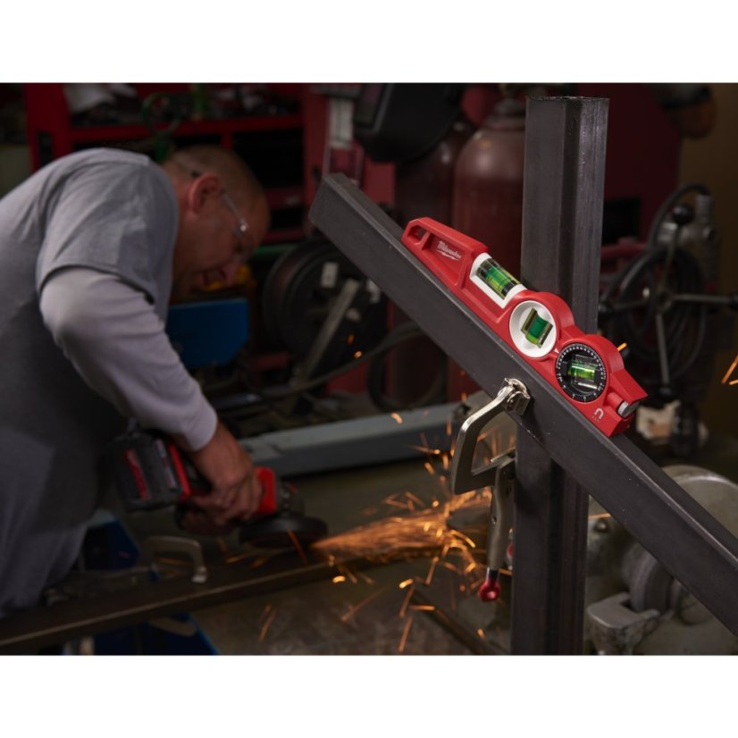 Milwaukee vodováha Torpedo 25 cm s nastavením úhlů 4932459096