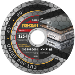 Procraft DG125 diamantový kotouč Edge Cut 125mm