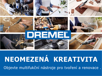 Objevte svět DREMEL! Neomezené možnosti tvoření a renovování s nástroji DREMEL