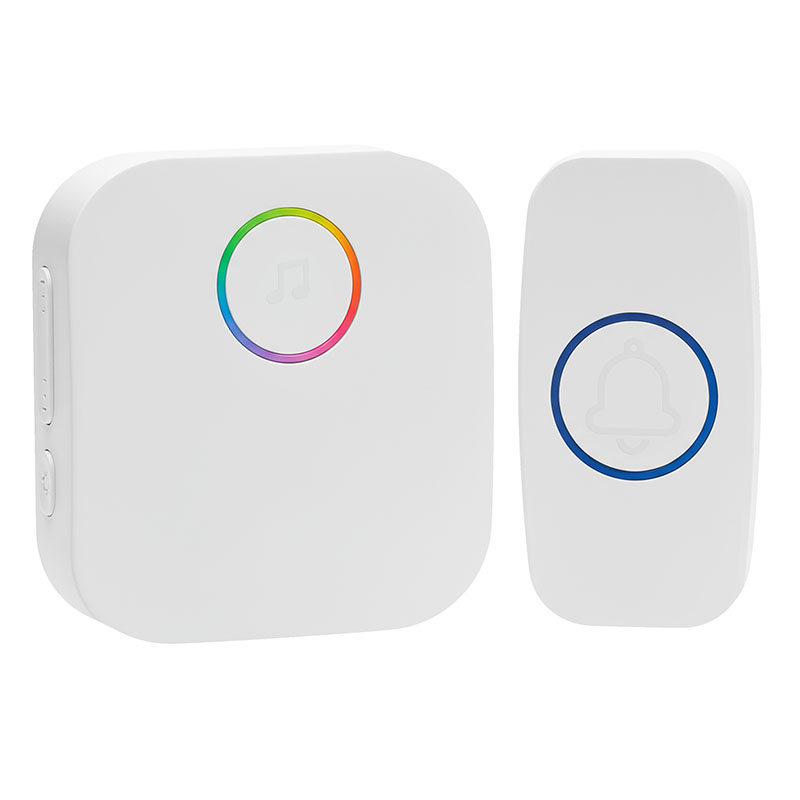 Solight 1L80 bezdrátový zvonek, do zásuvky, 180m, bílý, learning code