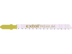 EXTOL PREMIUM 8805005 plátky do přímočaré pily 5ks, 75x2,5mm, HCS