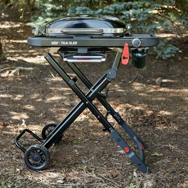 Weber 1500527 Traveler Compact přenosný plynový gril