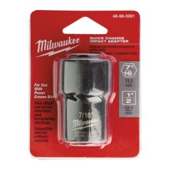 Milwaukee adaptér z 1/2" (čtvercového) na 7/16" (šestihran) 48660061